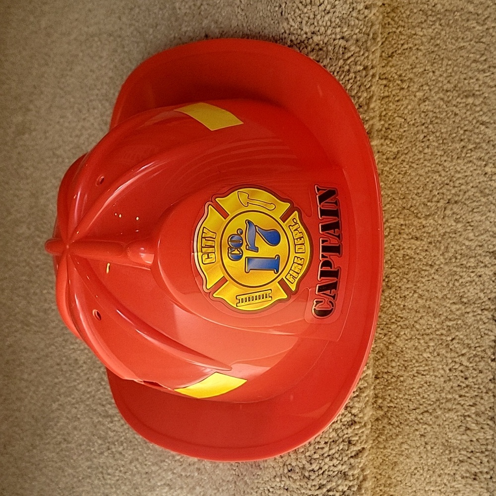 Kid's costume hat Fire Dept Captain